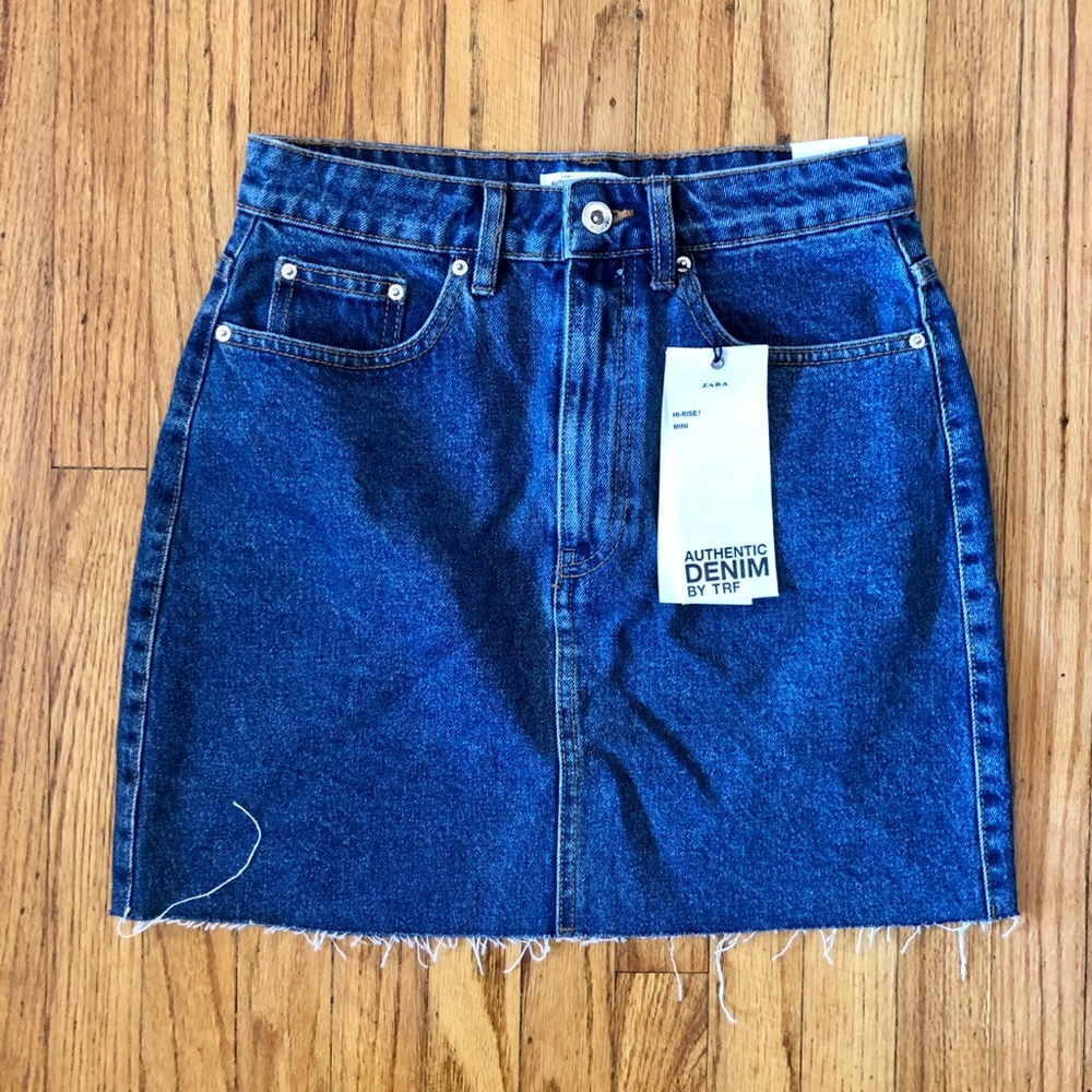 ZARA DENIM SKIRT
